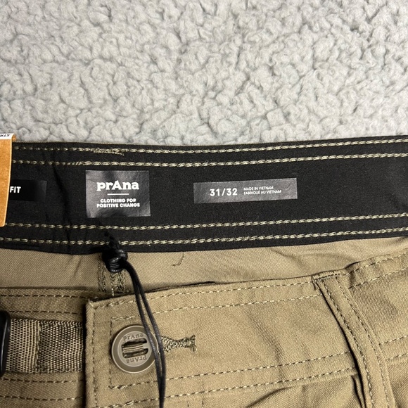 Prana Stretch Zion Pants II Regular Slate Green Men’s 31X32, 31X30 NWT - Picture 4 of 10